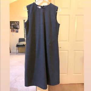 Gray sleeveless professional dress (brand new)
